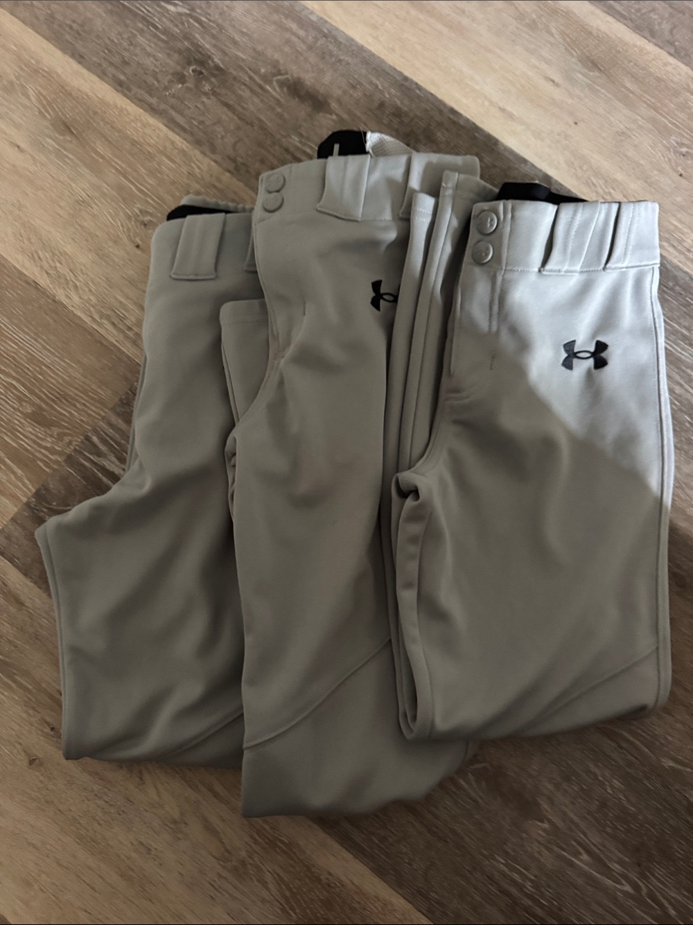 Under Armour Men’s Light Gray Athletic Baseball Pants